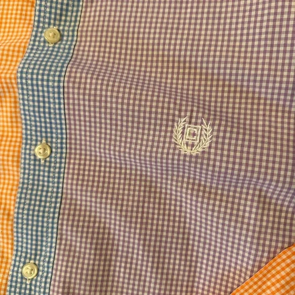 Chaps Multi-Color Button Down - Picture 3 of 5